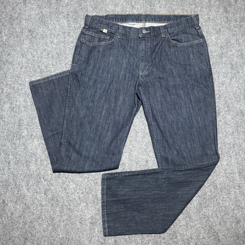 Carhartt FR Flame Resistant Jeans Women 18 Regular Blue Original Fit 102688-417